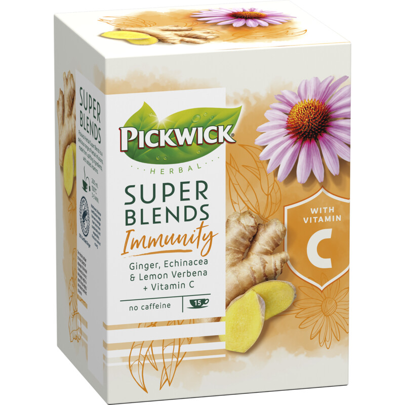 Pickwick Super blends immunity kruidenthee