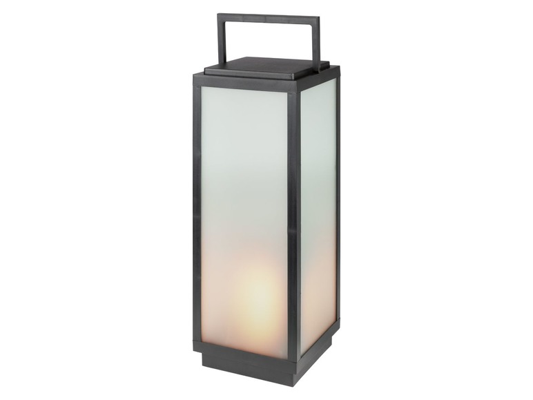 MELINERA® LED-lantaarn, met vlameffect, met 54 LEDs, inclusief batterijen