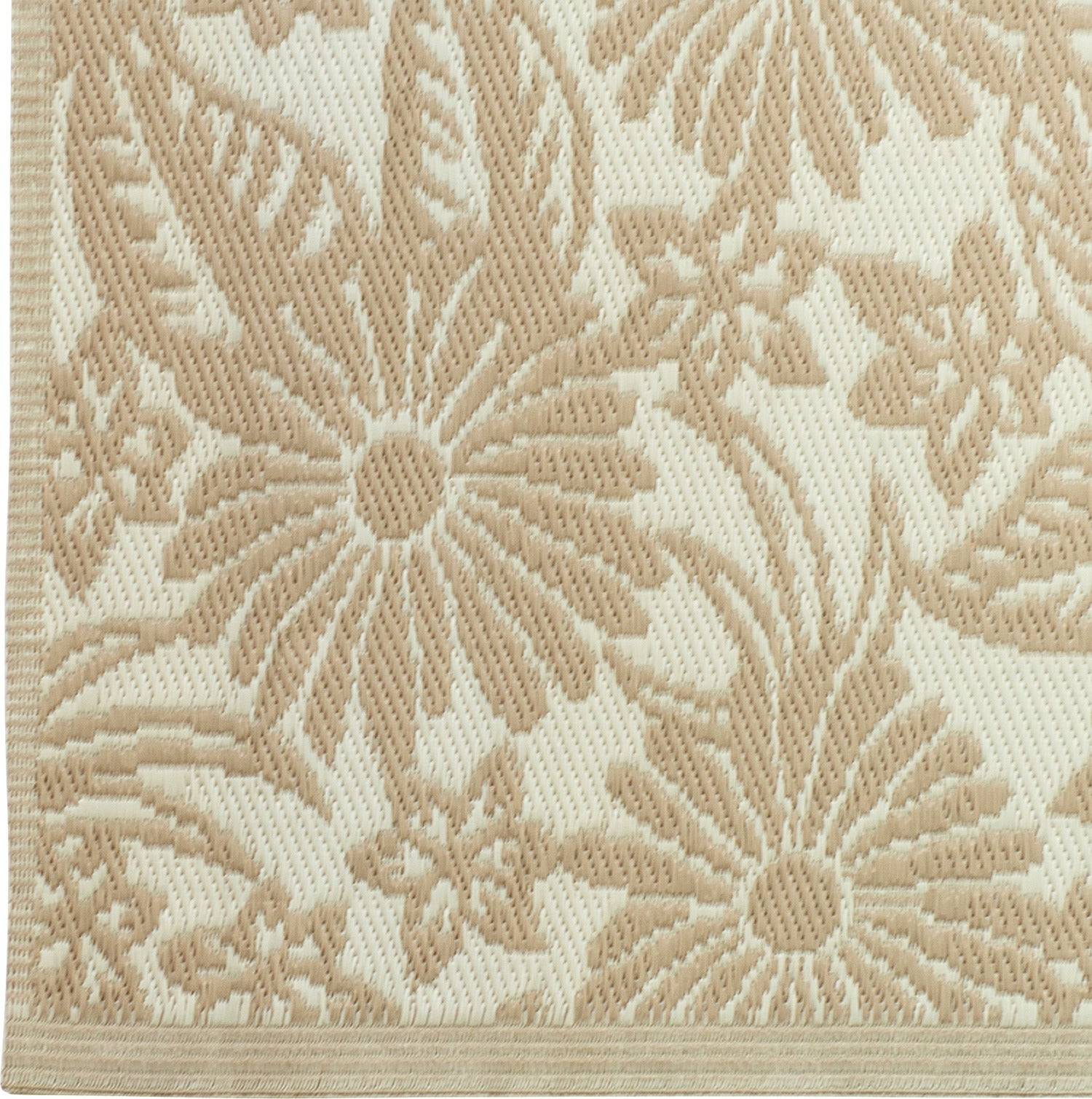 Intratuin buitenkleed Bloem beige 180 x 120 cm
