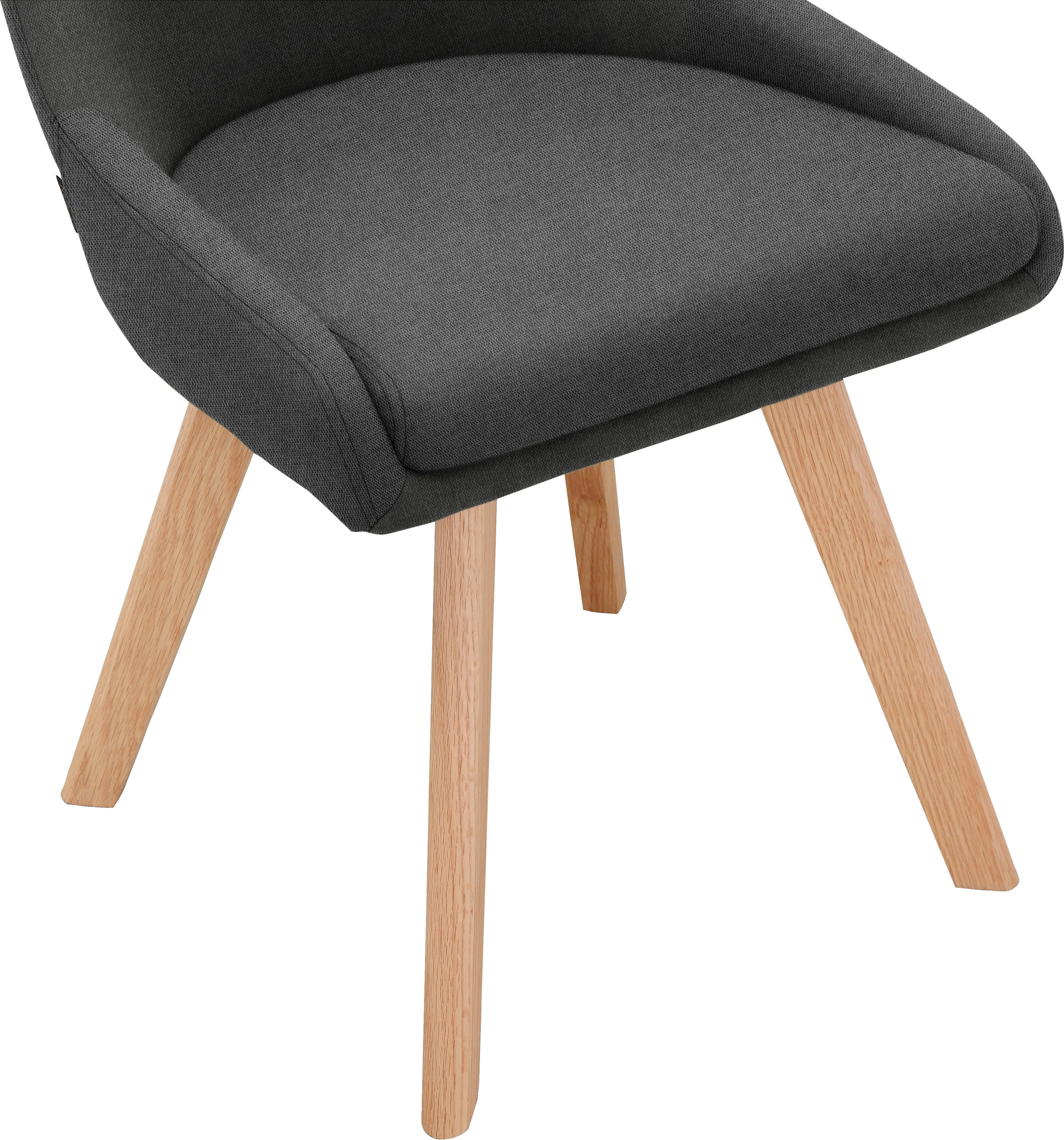 INOSIGN Esszimmerstuhl »Dilla, TOPSELLER!« (Set) 1 Stk.im 1er und 2er Set, Webstoff Bezug, Sitzhöhe 48 cm, Küchenstuhl