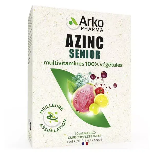 Arkopharma Azinc Natural Senior 60 cápsulas