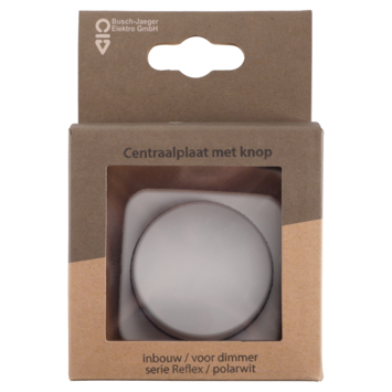 Busch-Jaeger Reflex SI Centraalplaat Dimmer Wit