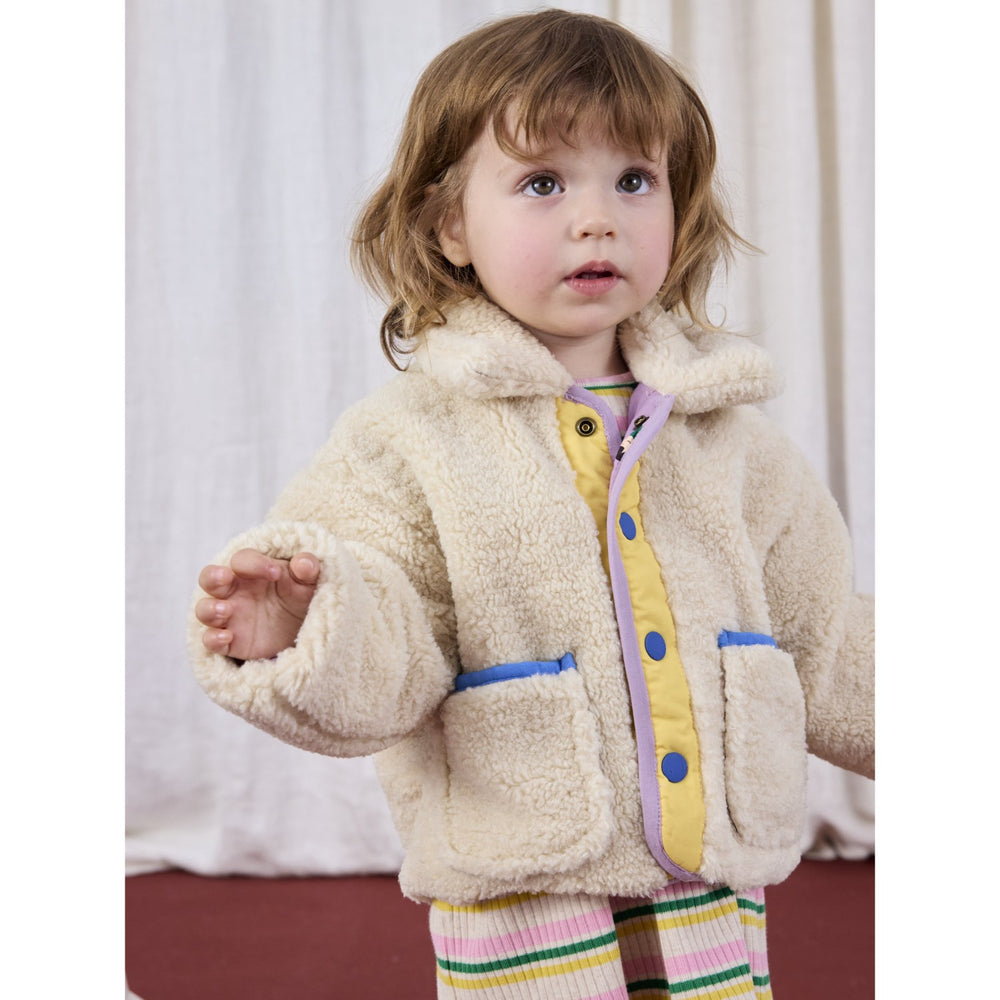 Køb Bobo Choses Lavender Game Pawns All Over Vendbar Sheepskin Jakke