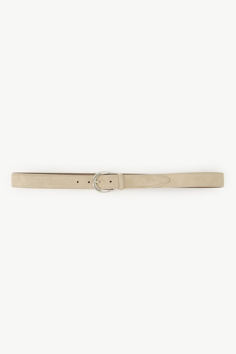 Gürtel, Suede, Velourslederoptik, Metallic-Schließe