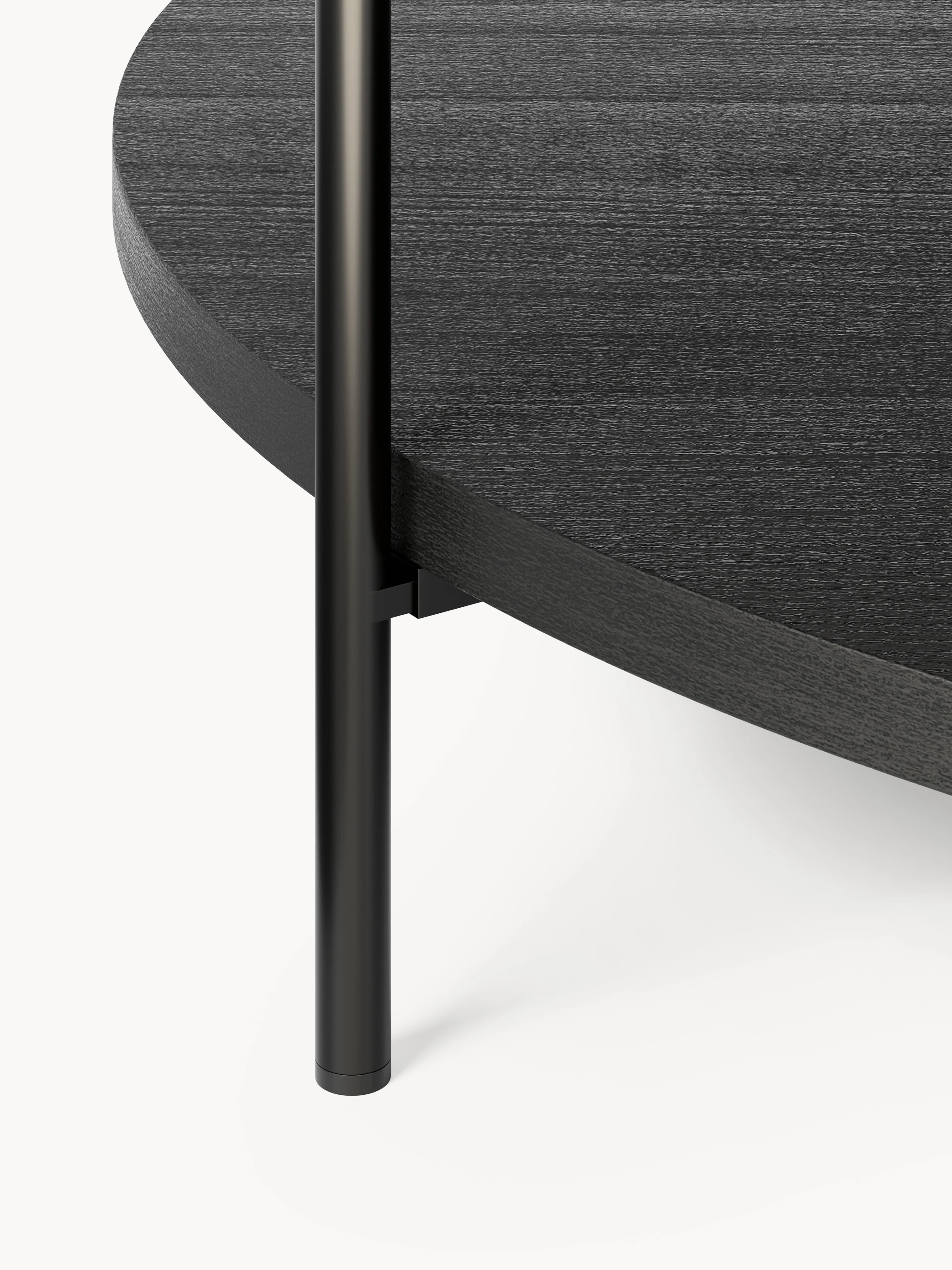 Ronde houten salontafel Renee