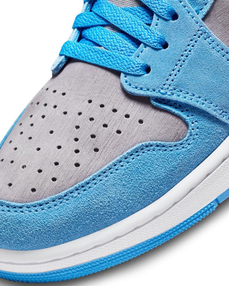 Chaussures Nike Air Jordan 1 Zoom CMFT 2 Gris & Bleu pour homme