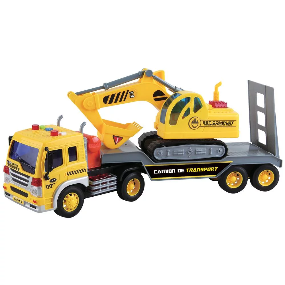 TRANSPORTEUR VEHICULE DE CHANTIER 1:16