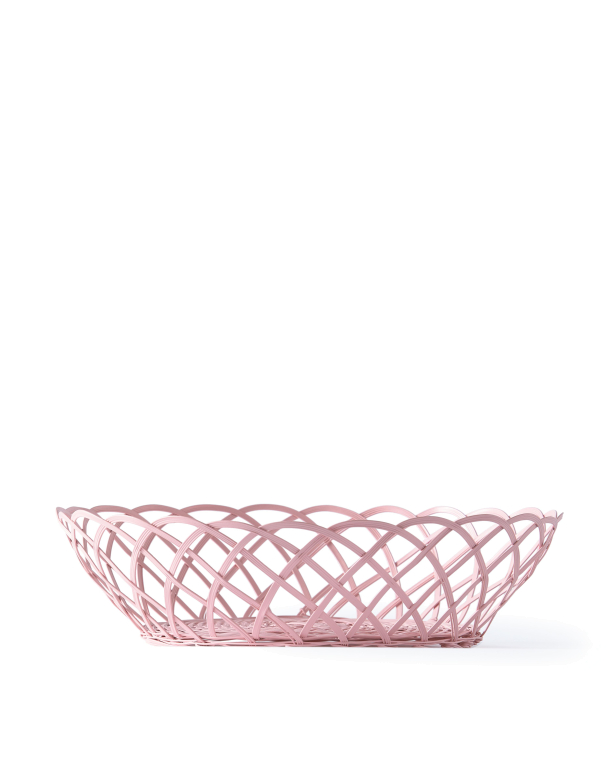 POLSPOTTEN Bakkie fruitschaal metaal L Ø40