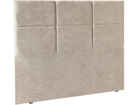 EPEDA - Tête de lit Carre Chic 160cm chenillé grege