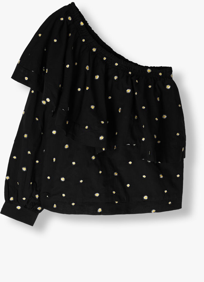 ROUGH STUDIOS zwarte rough studios blouse dulce top