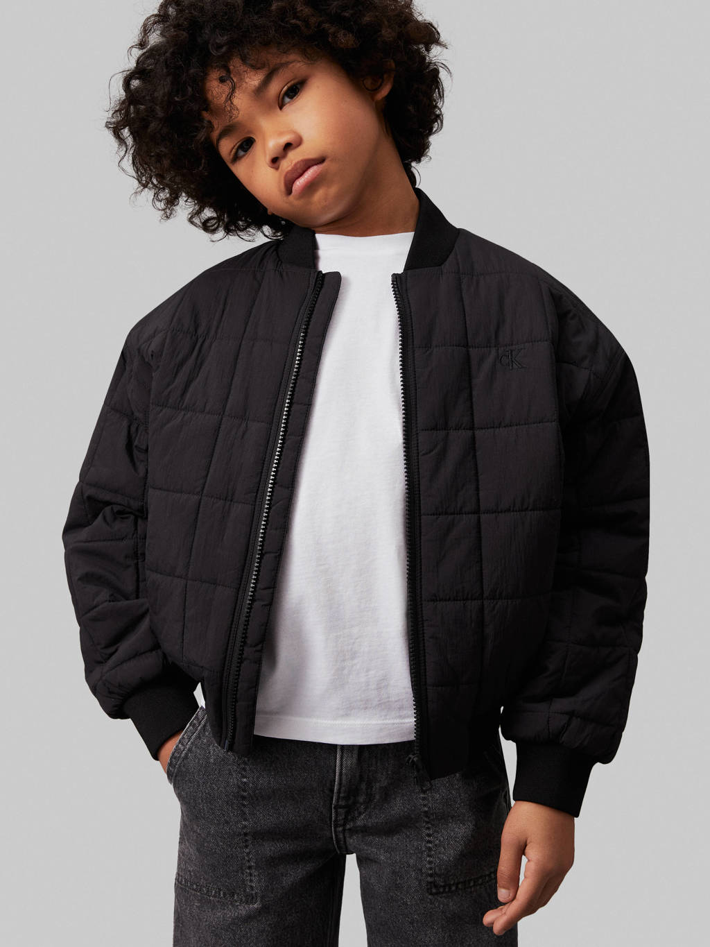 Calvin Klein bomberjack zwart