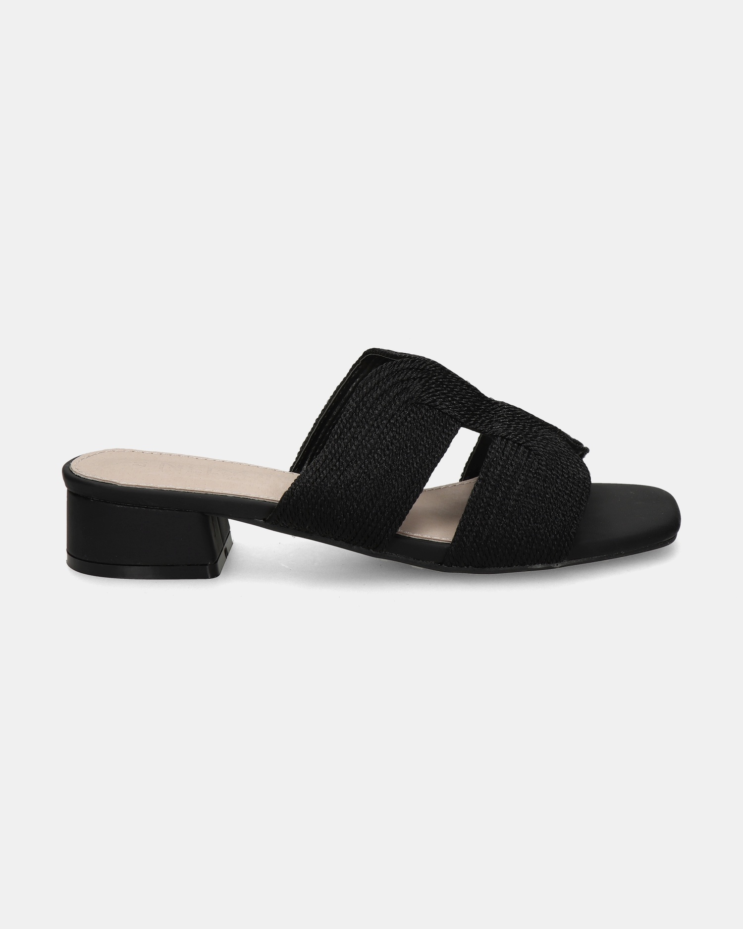 Nelson Slippers  - zwart