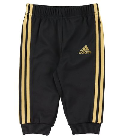 adidas Performance Tr?ningss?t - I 3S SHINY TS - Guld/Sort