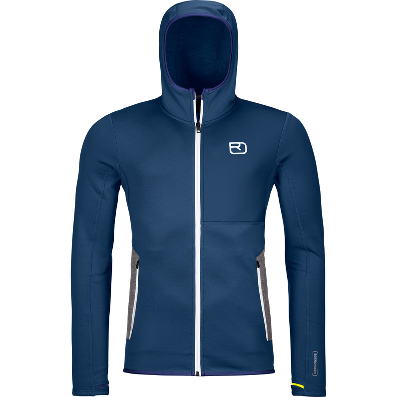 Ortovox Herren Fleece Hoodie Jacke
