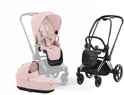 Cybex Priam Duovogn, Off White/Chrome Black