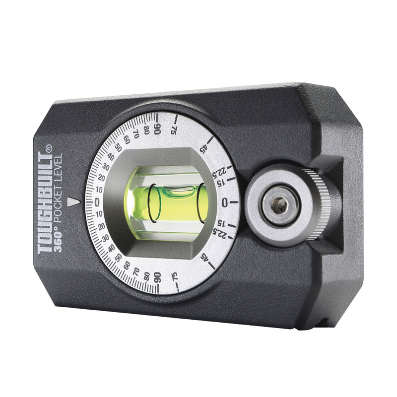 Toughbuilt draagbare 360° zakwaterpas 360°