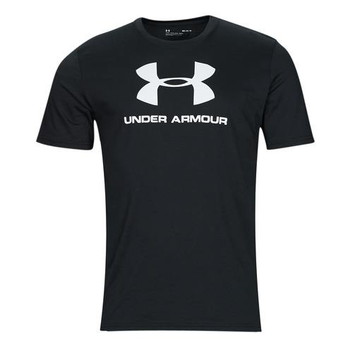Under Armour - UA SPORTSTYLE LOGO SS - Noir / Blanc