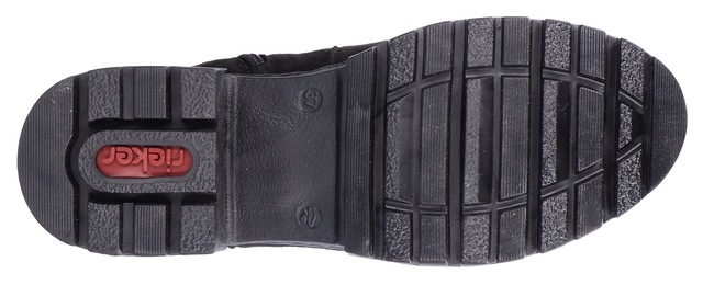 Rieker Winterstiefel  , Langschaftstiefel, Blockabsatz, mit Stretch