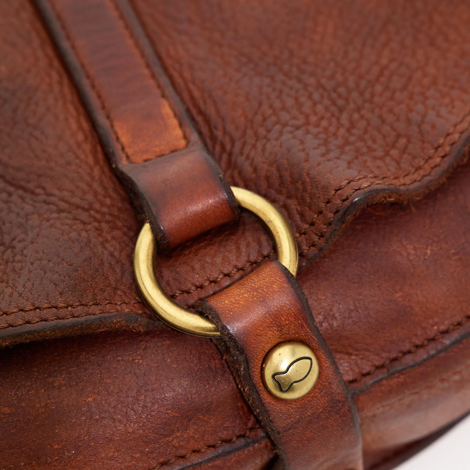 Campomaggi  Crossbodytaske i skind - Cognac