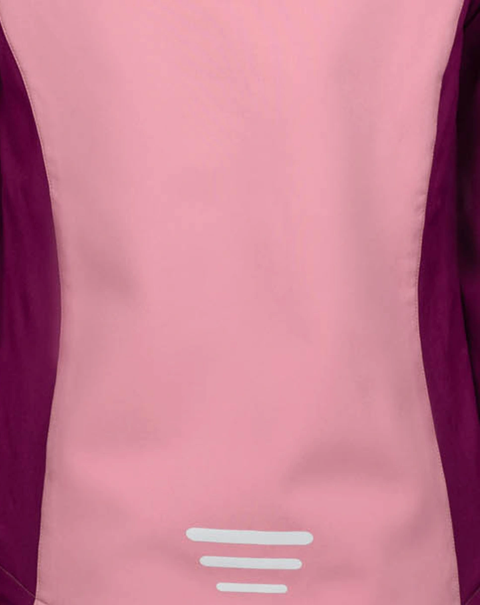 Softshelljacke KRISTIANSAND GIRLS in orchid/mulberry/peach