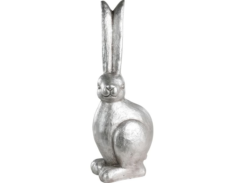 EGLO Hase Chilandy 50 cm, Silber Hasenfigur