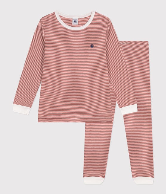 Pyjama rayé en coton enfant
