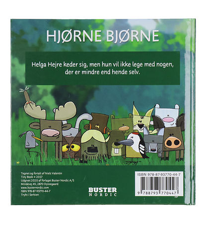 Forlaget Buster Nordic Bog - Hj?rne Bj?rne - Helga Hejre Mangler