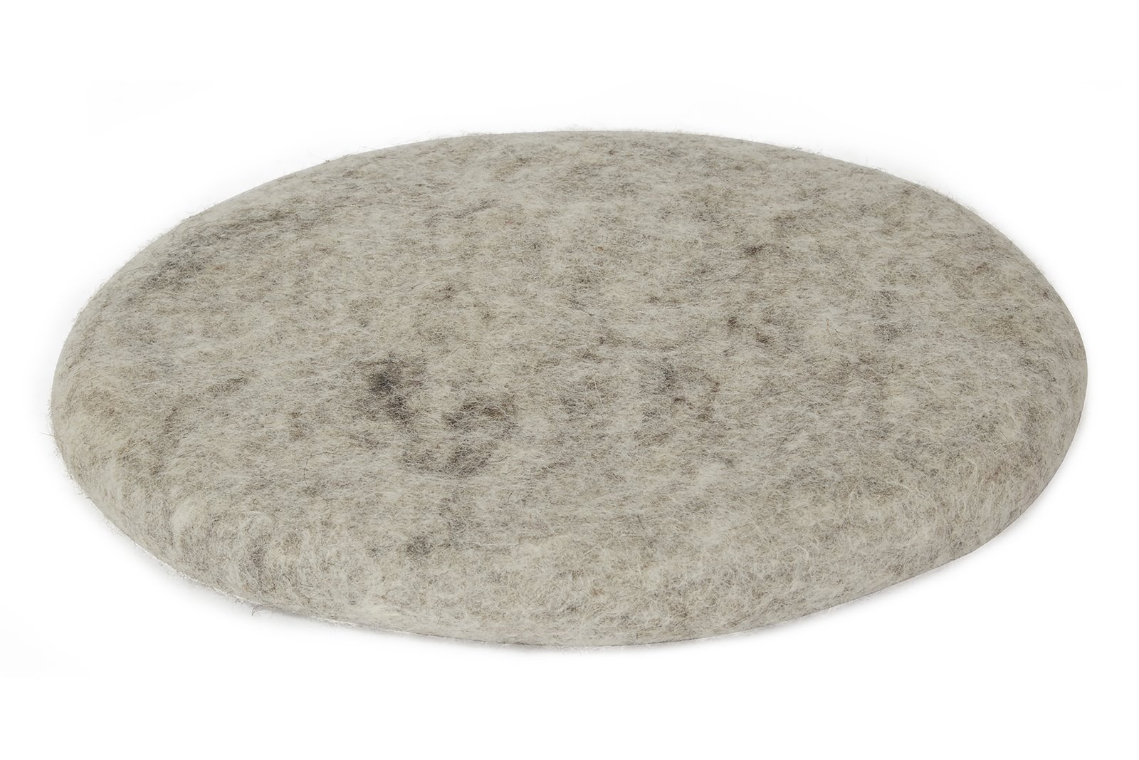 Dakota stolpute Grå i 100% ull. Ø35 cm