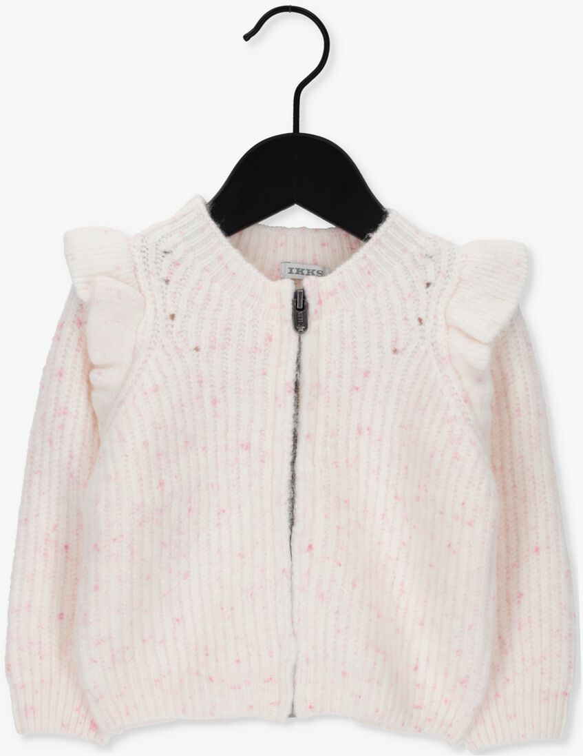IKKS gebroken wit ikks vest cardigan tricot