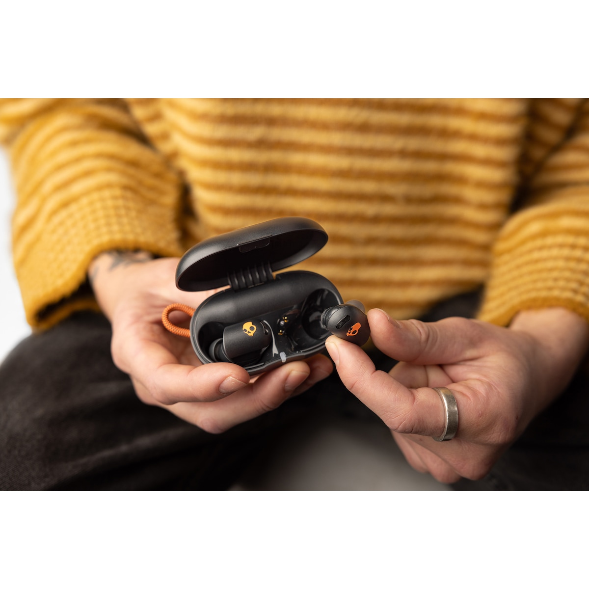 Skullcandy Sesh ANC Active helt trådløse in-ear hodetelefoner (b/o)