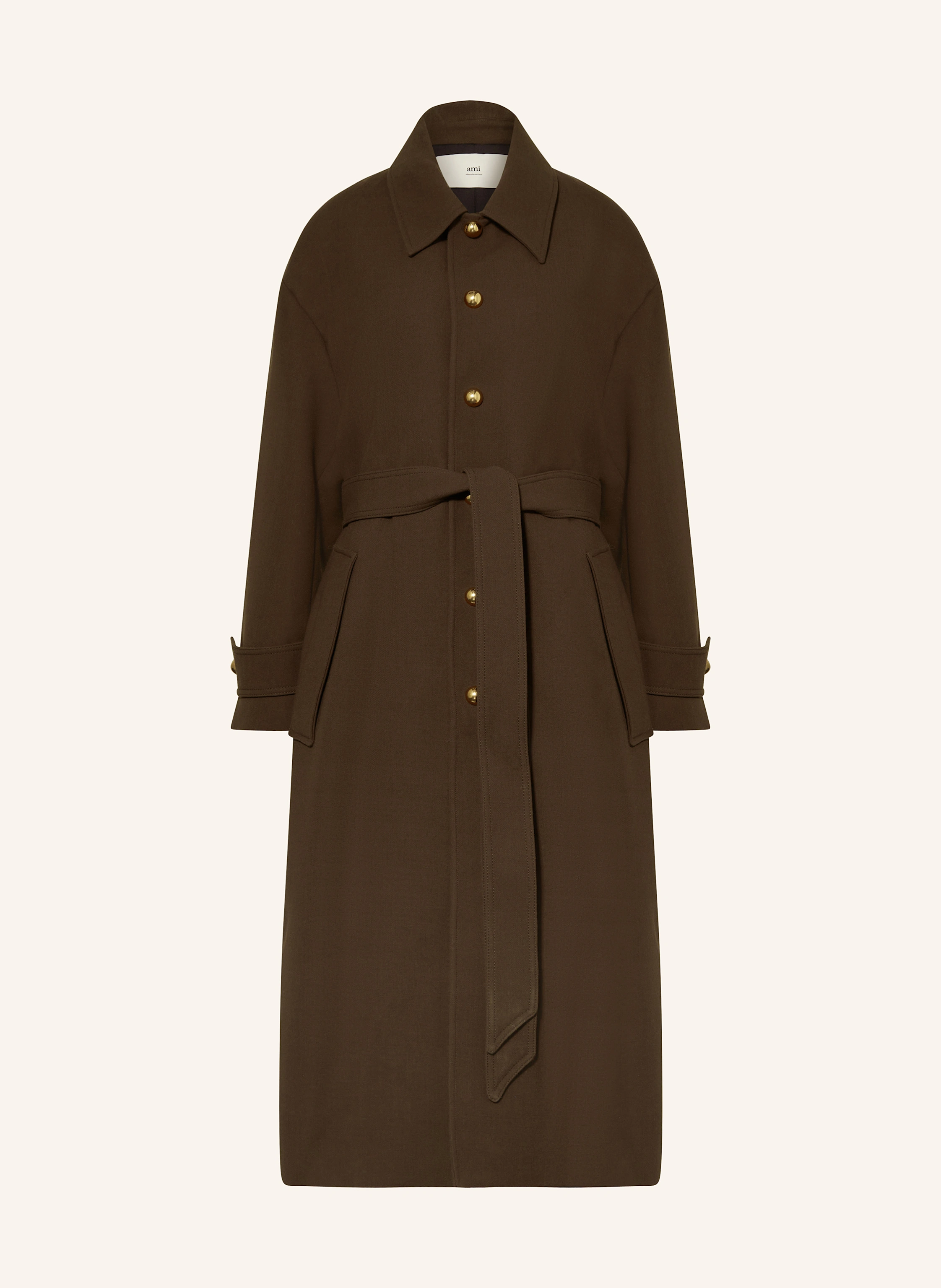 AMI PARIS Oversized-Wollmantel