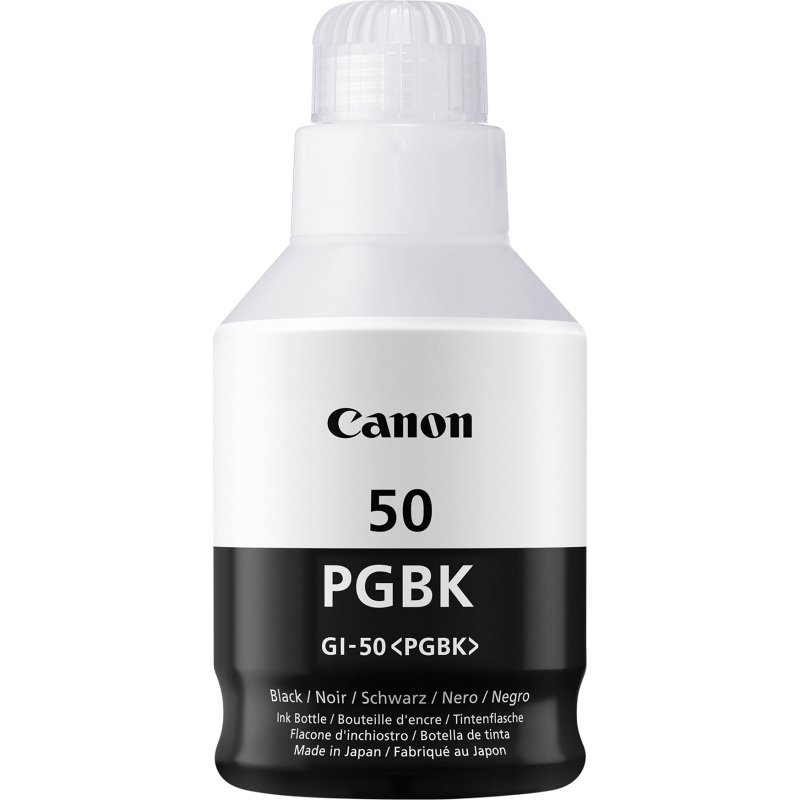 Flacon encre noire Canon 170 ml GI-50 PGBK