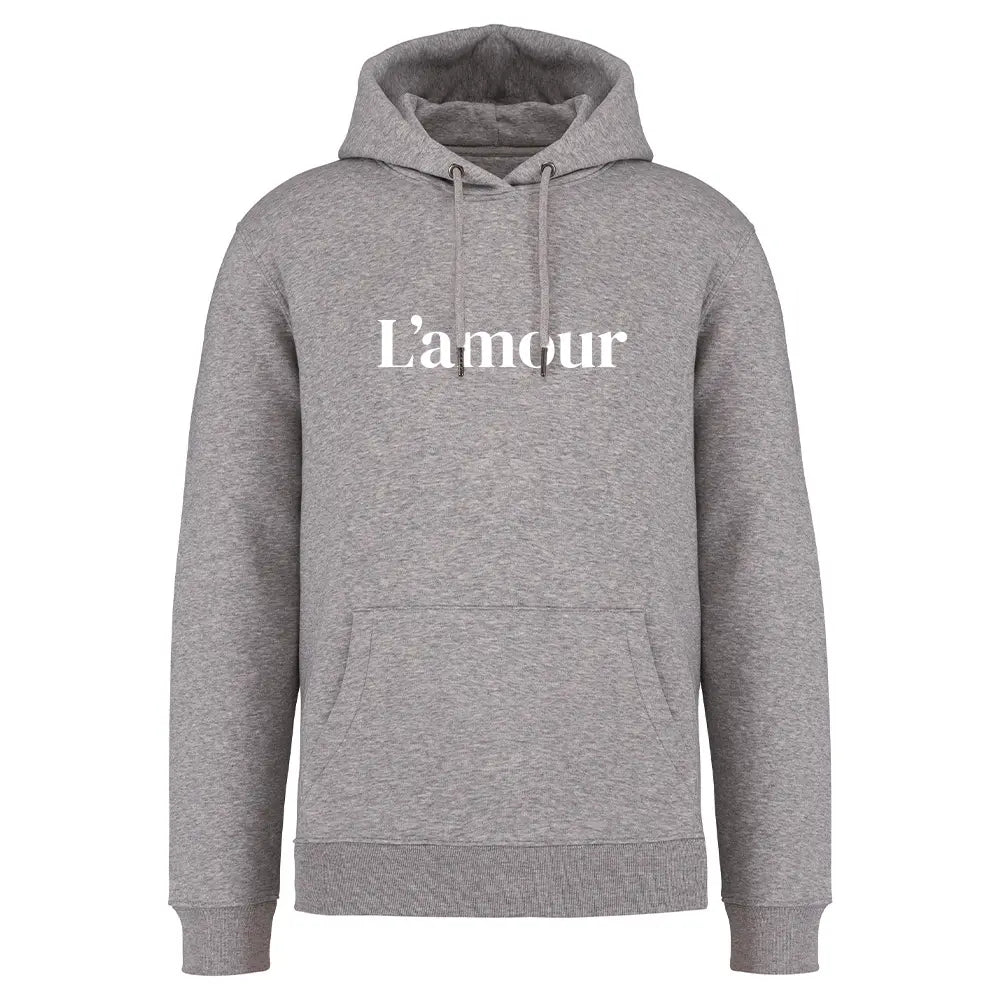 Sweat Capuche Recyclé - L'amour