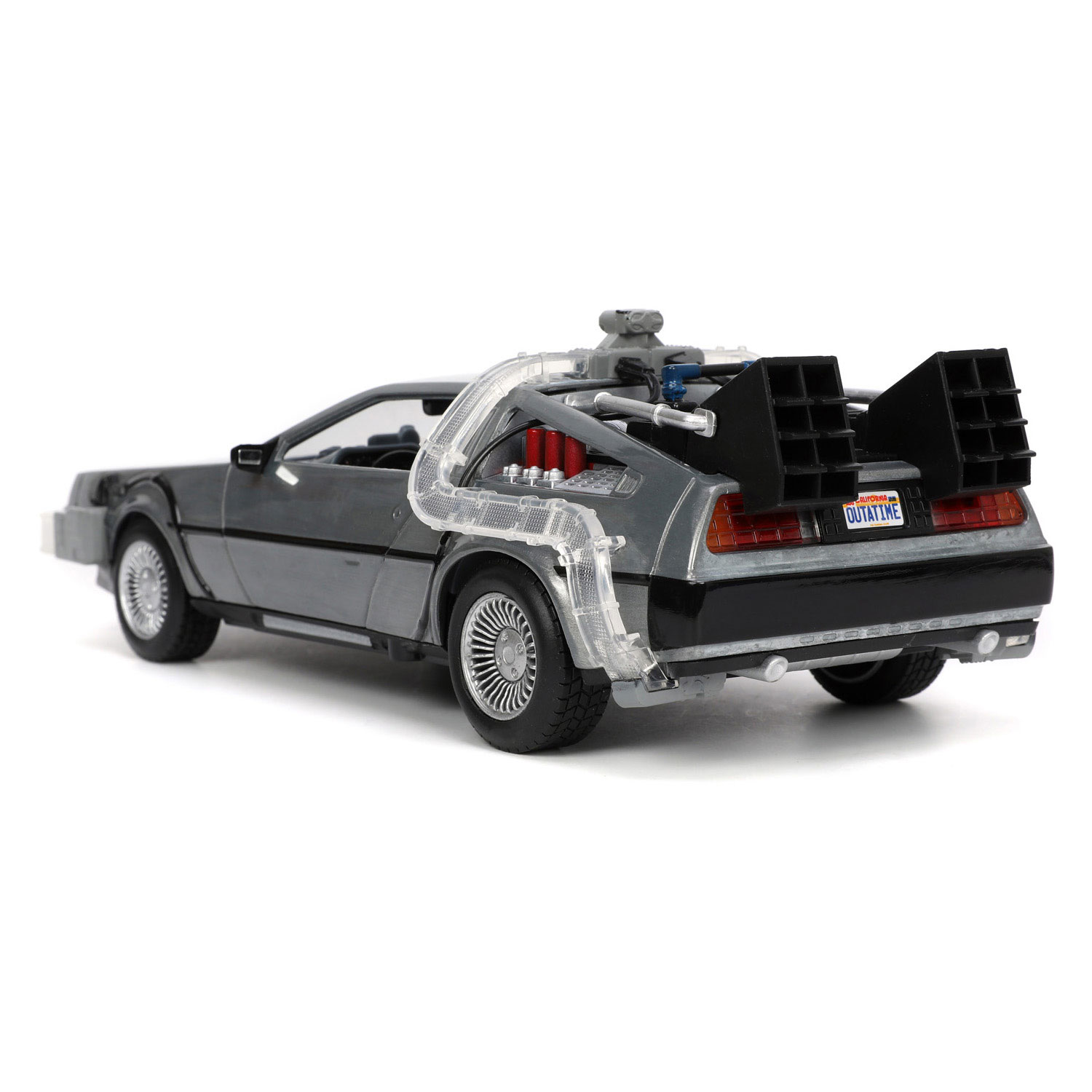 Jada Die-Cast Time Machine Back to the Future 1 Auto 1:24