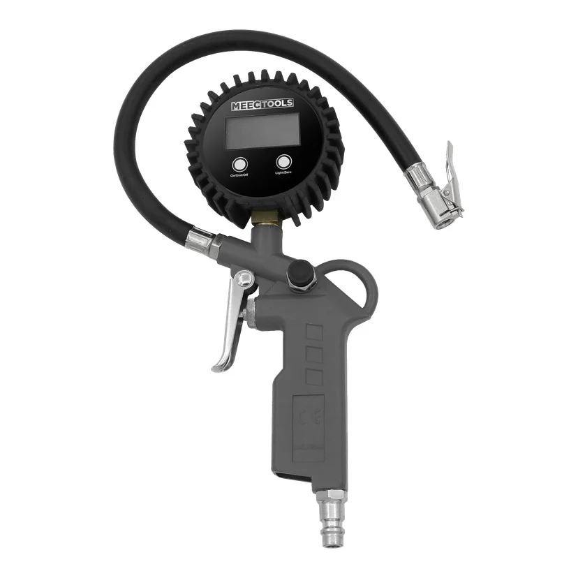 Luftfyller med digitalt manometer 0,2-12 bar