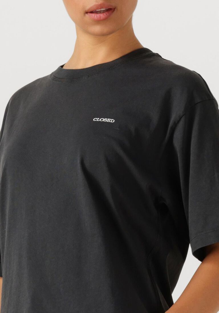 zwarte closed t-shirt relaxed t-shirt