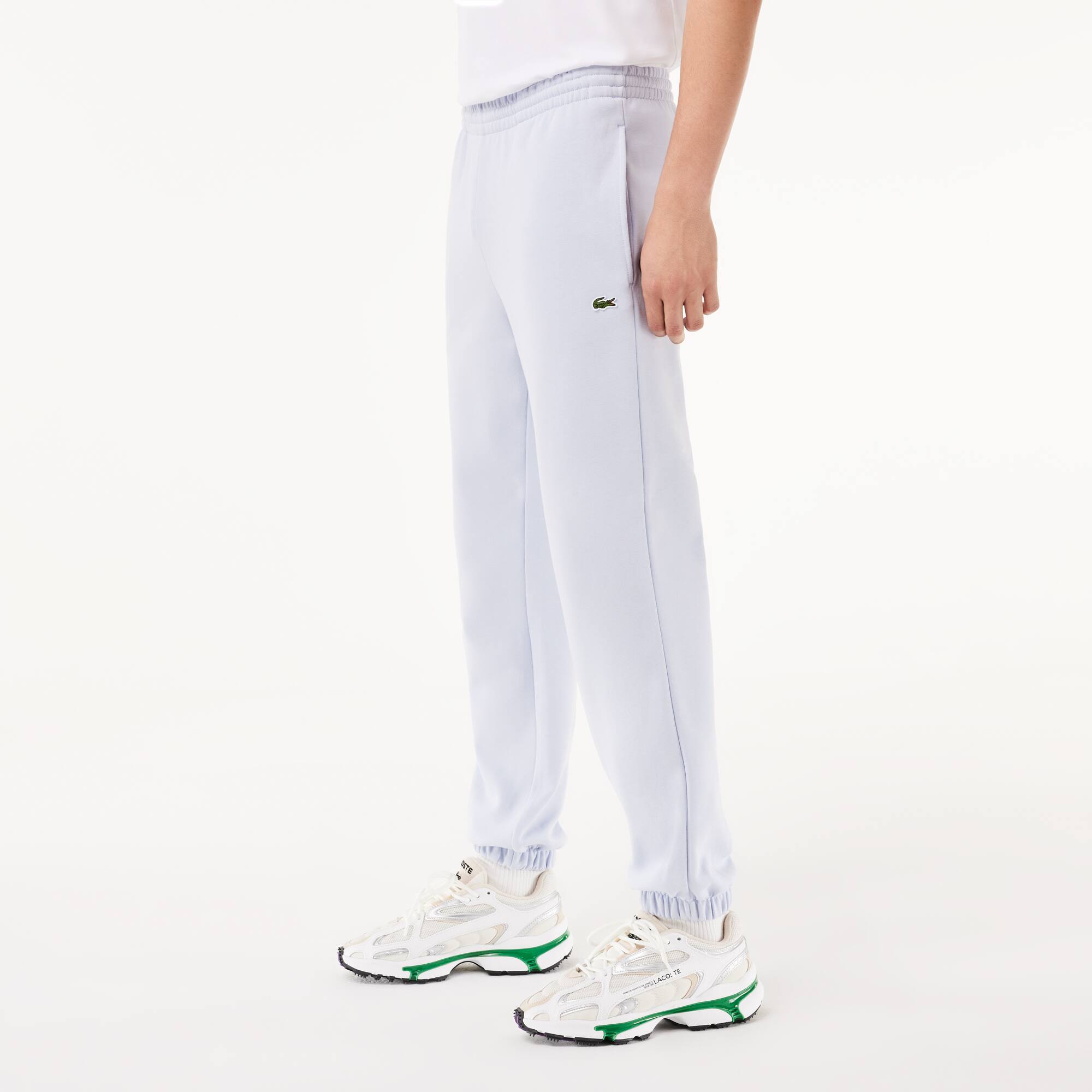 Herren LACOSTE Trainingshose aus aufgerautem Fleece Trainingshosen - Blau - Lacoste - Herren