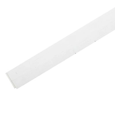 Lambris en sapin brossé blanc (vendu à la botte)