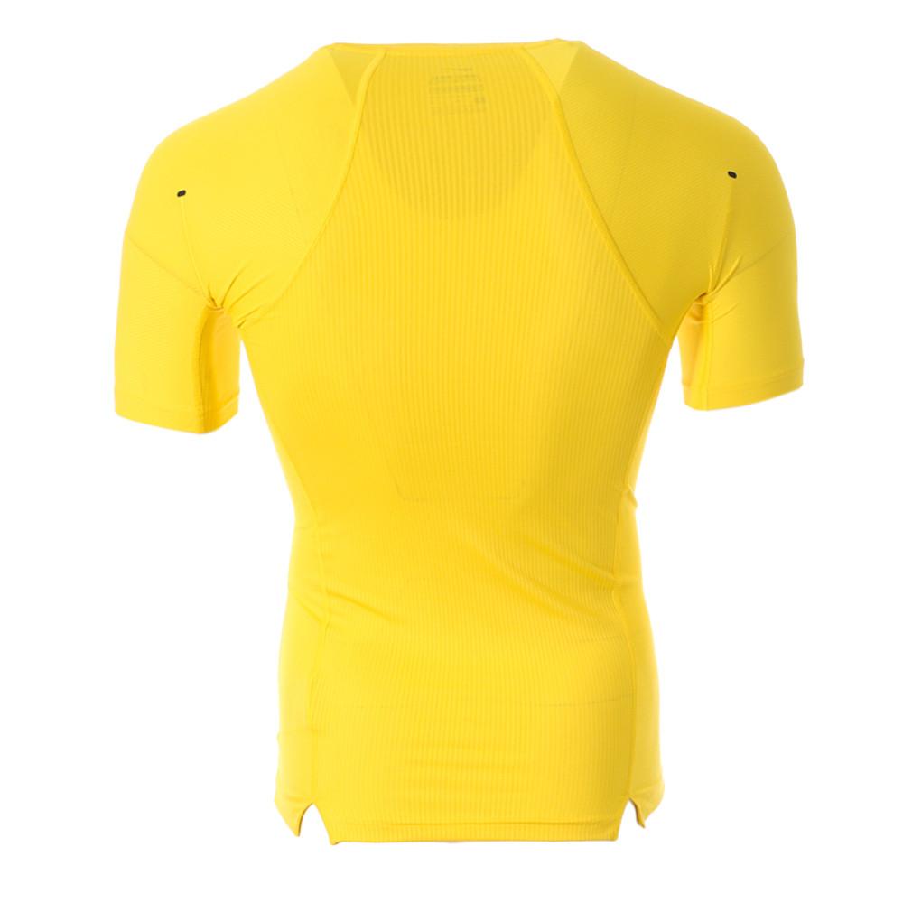 Nike T-shirt de compression Jaune Homme Nike Tenue Compete