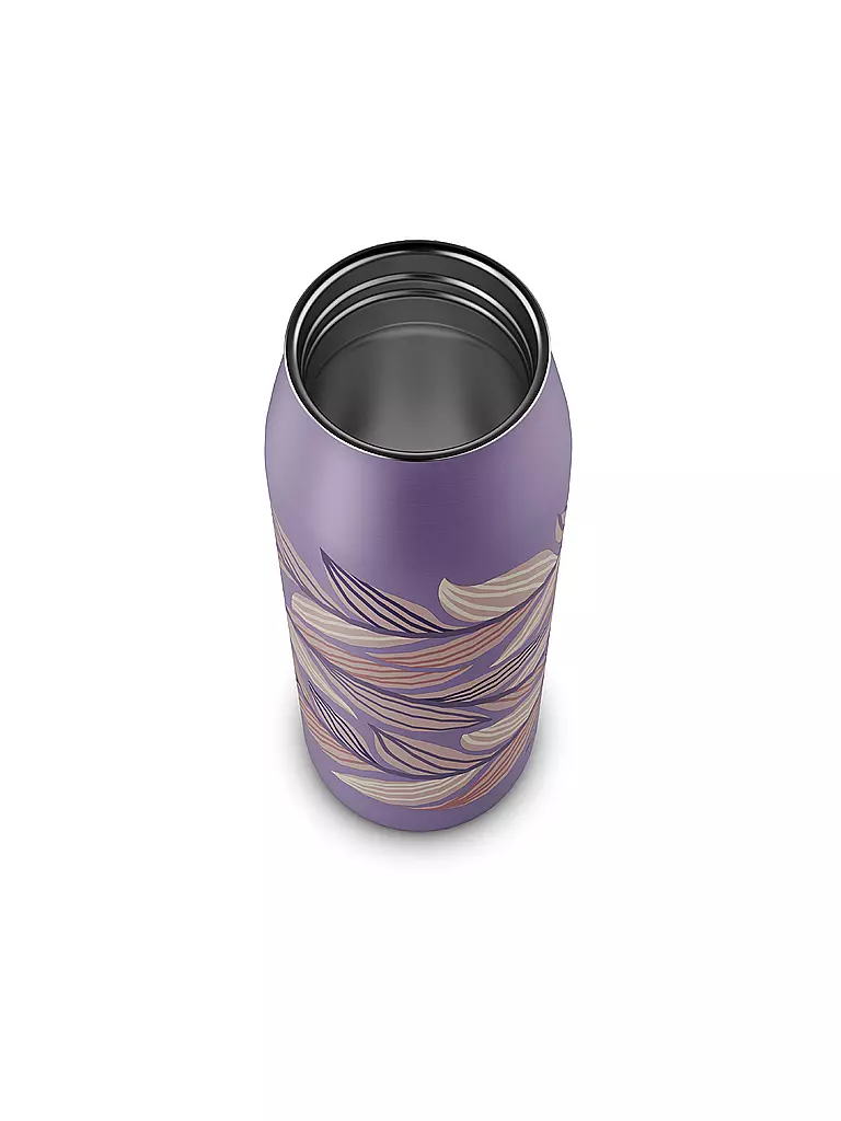ALFI Isolierflasche - Thermosflasche Kids 0,5l Leaves lila