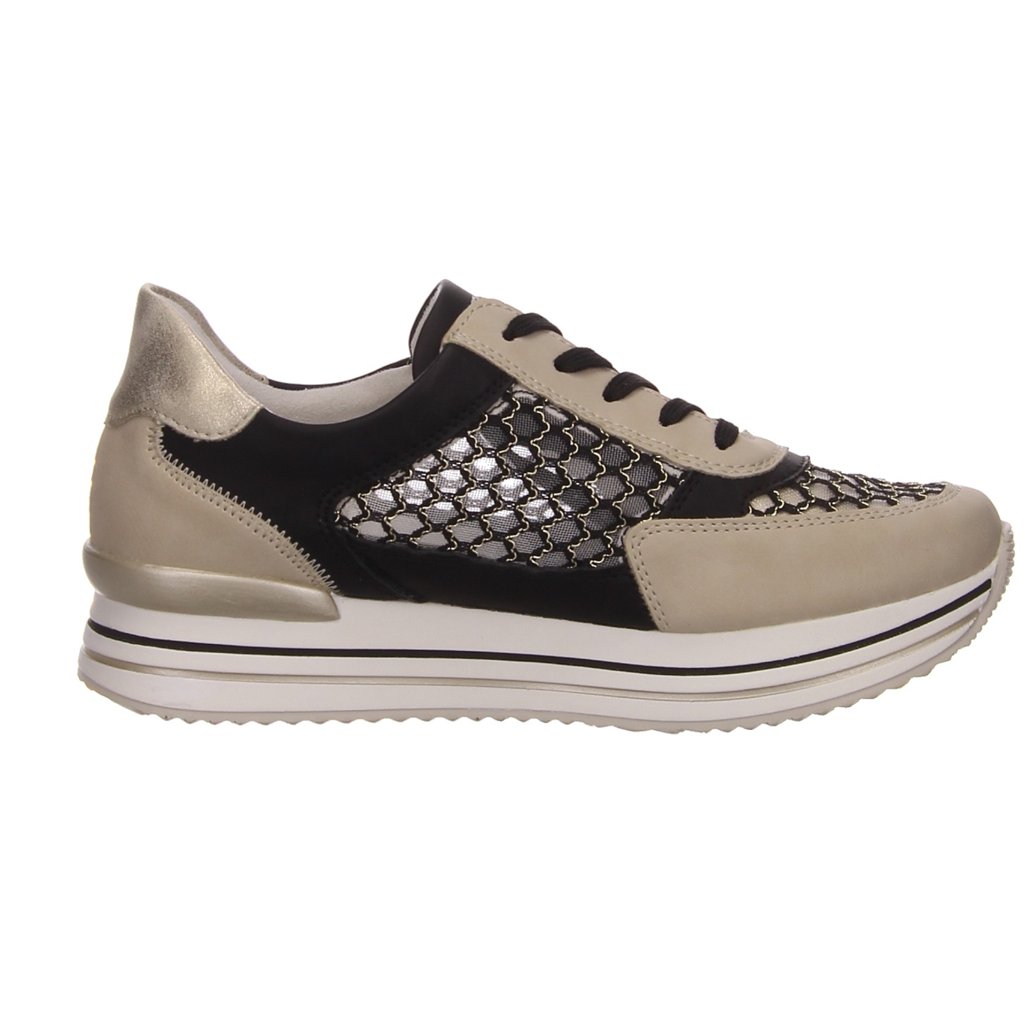 Remonte Sneaker schwarz schwarz