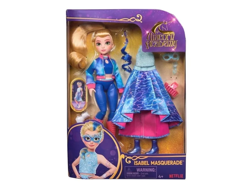 Unicorn Academy Dlx Doll Isabel Masquerade 24 cm