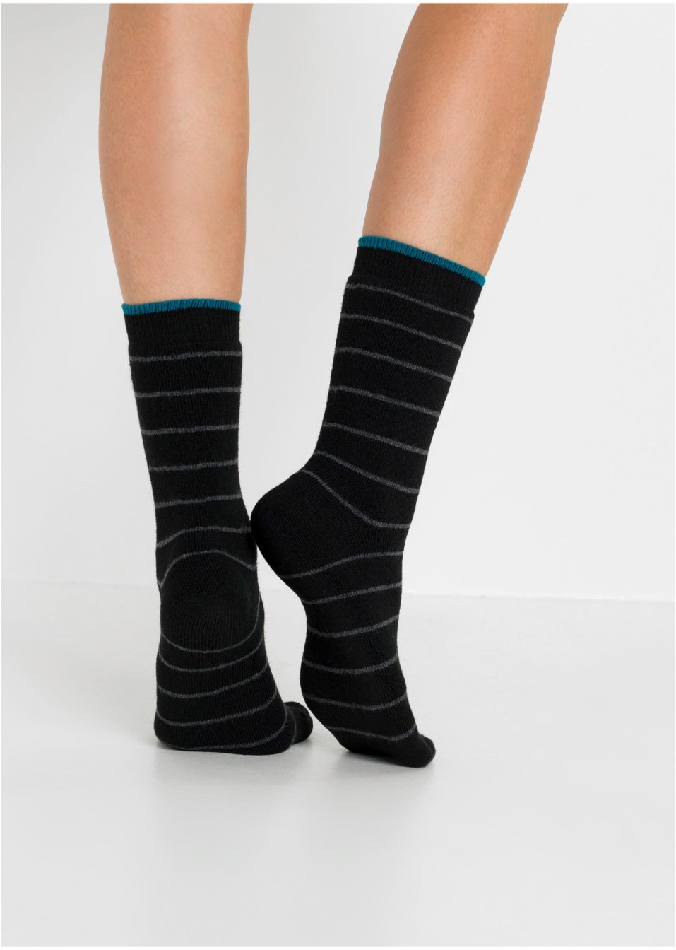 Lot de 3 paires de chaussettes thermo avec polyester recyclé