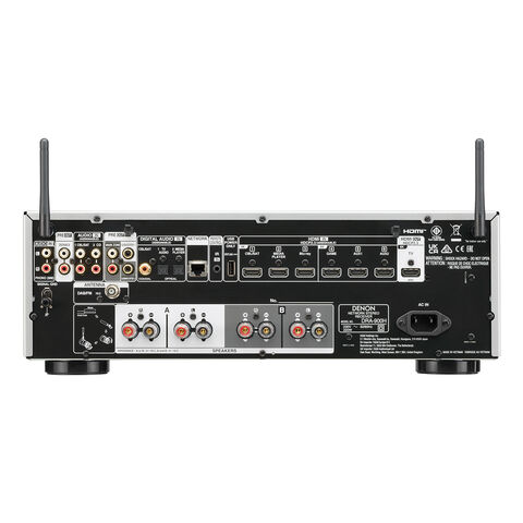 Denon DRA-900H – streaming-stereoreceiver met DAB  en HEOS Premium Silver