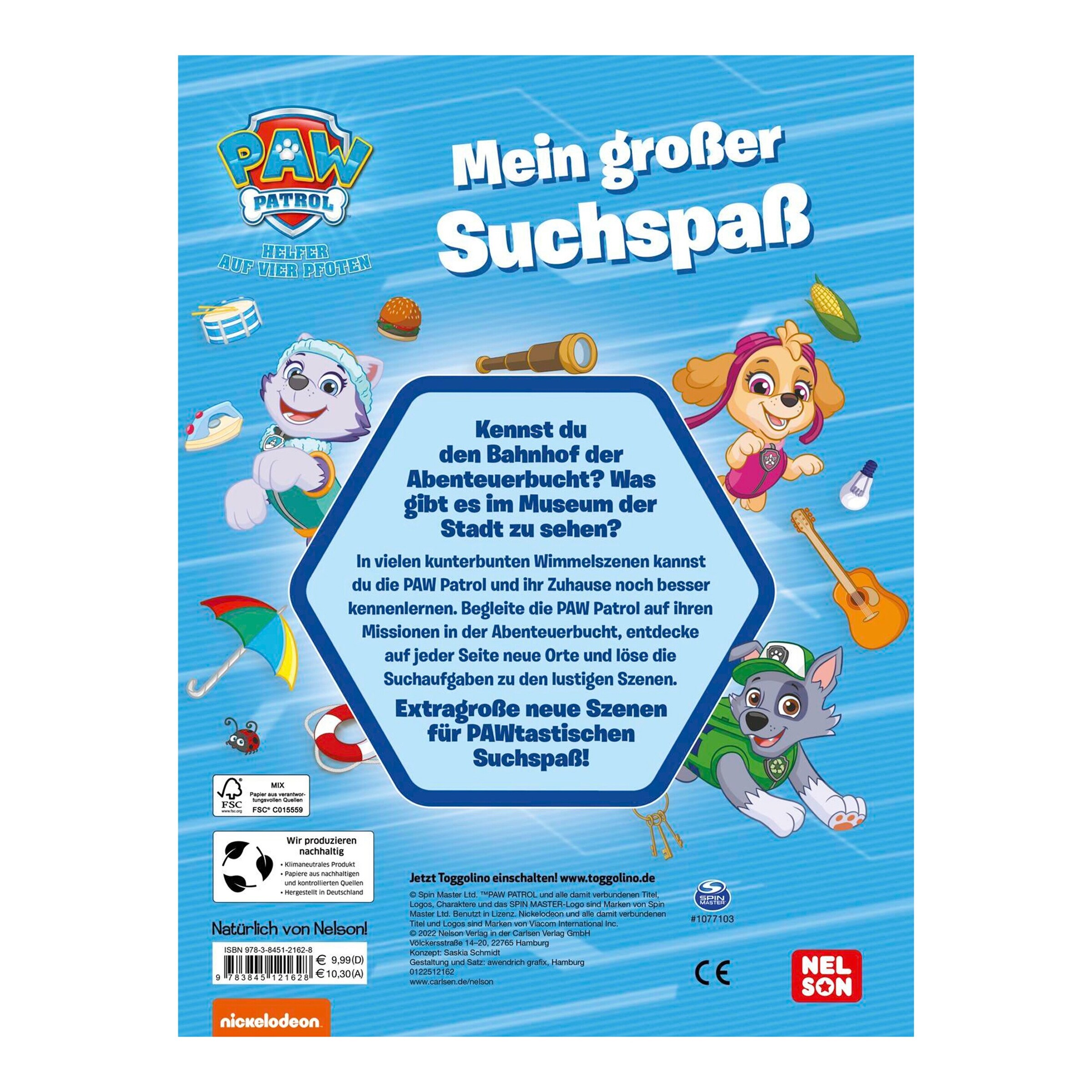 Nelson - PAW PATROL Wimmelbuch Mein großer Suchspaß