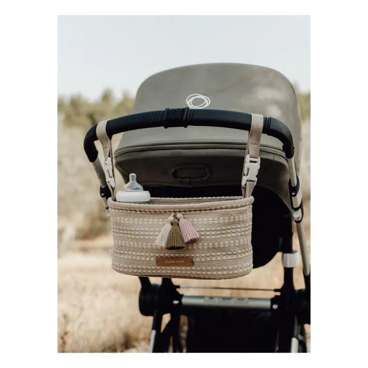 Mara Mea Sac organiseur de poussette | Beige