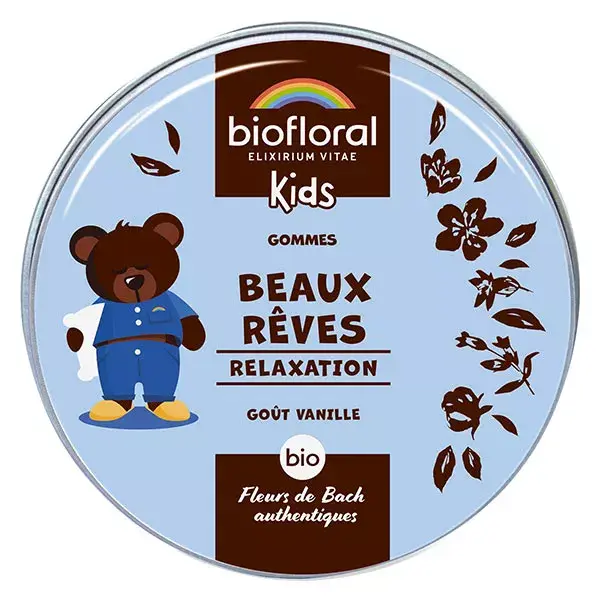 Gomas de mascar orgânicas Biofloral Sweet Dreams para crianças, 45g