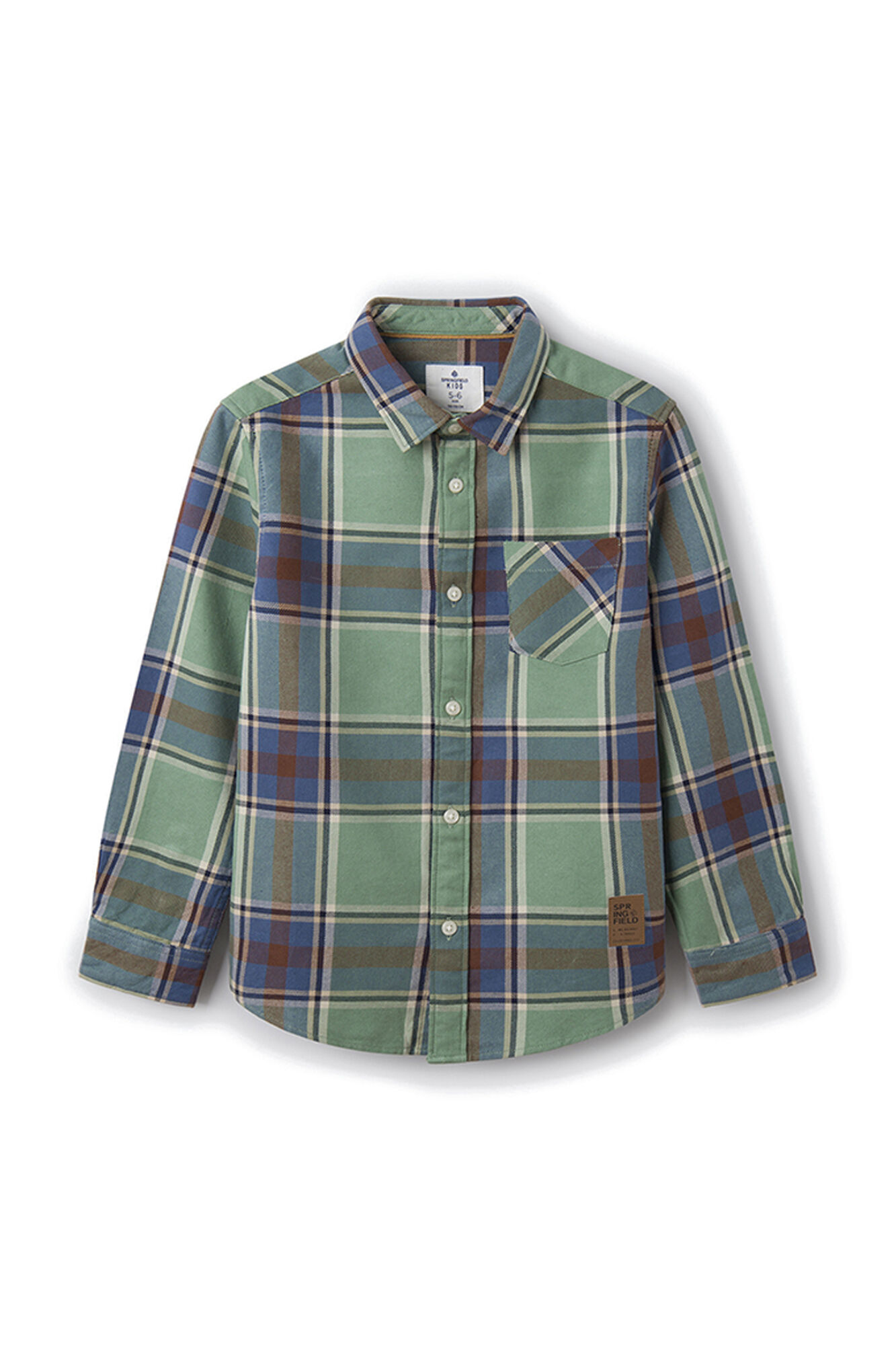 Camisa xadrez infantil