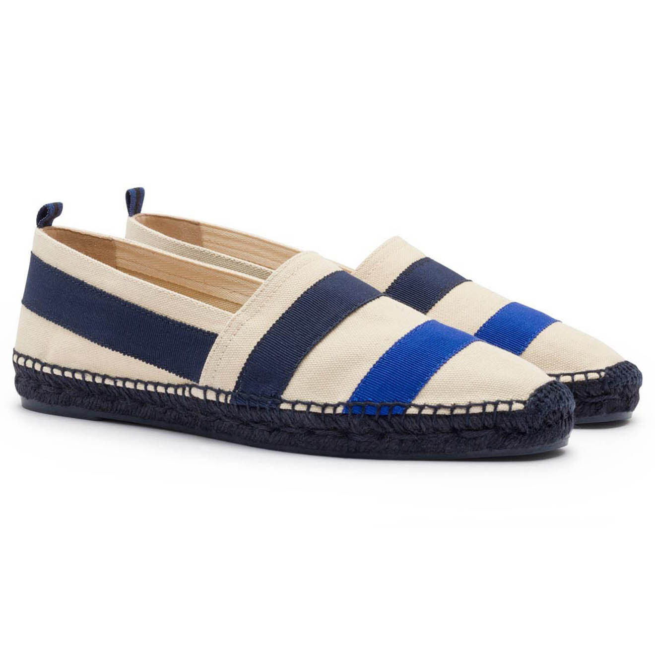 Castaner Espadrilles Perseo à rayures bleu/multicolore