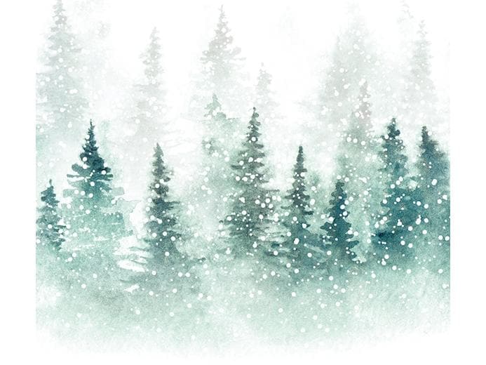 Braun   Company Weihnachtsservietten Winter Idyll 33 cm x 3 Stimmungsvolle Weihnachtsservietten